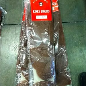 his and her hair goods kinky braid 100% kanekalon color 30